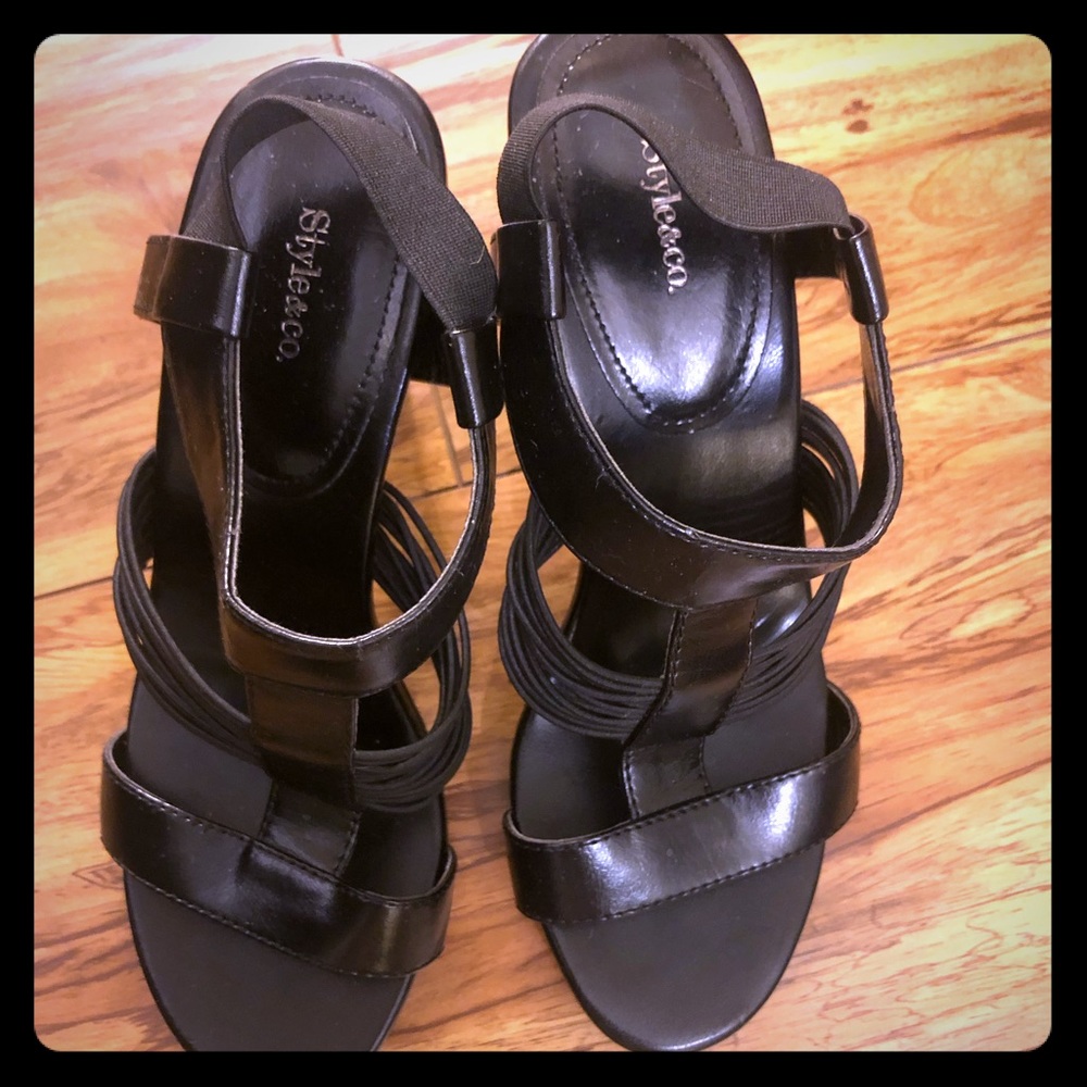 Style & Co high heel shoes size 5